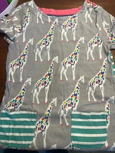 Mini Boden Giraffe Print Tunic with Pockets Girls 7-8 - Picture 1 of 5