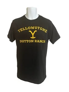 NWT Men's M Yellowstone Dutton Ranch Logo T-Shirt Tee Short Sleeve 100% Cotton - Picture 1 of 4