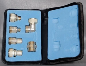 RF Industries RFA-4013 7/16 DIN to Type-N 6pc. Low PIM Connector Adapter Kit - Picture 1 of 6
