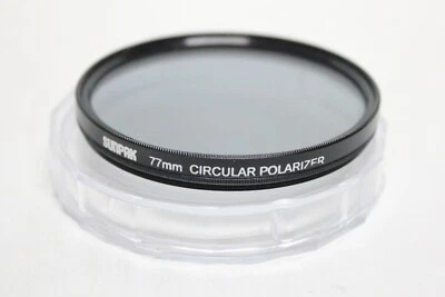 Sunpak 77mm Circular Polarizer Filter SUNPAK  - Image 1 of 3