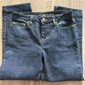 Liz Claiborne Jackie Womens Capri Pants - Size 4 S/C Blue Jean Denim - Picture 1 of 6