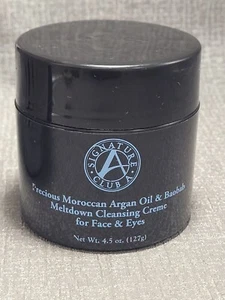 Signature Club A PRECIOUS MOROCCAN Meltdown Cleansing Creme For Face & Eyes 4.5 - Picture 1 of 2