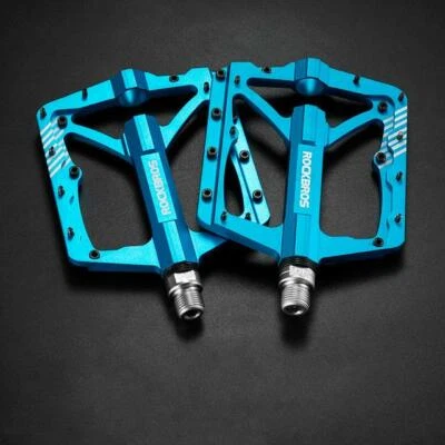 ROCKBROS 9/16" MTB Bicycle Pedals Aluminum Pedal Sealed Bearing Non-Slip Pedal - Image 1 of 4