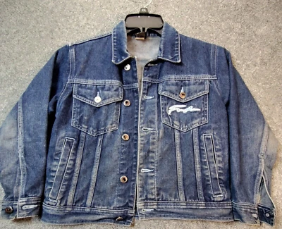 Chaqueta vaquera vintage FUBU para mujer S azul la colección ropa exterior retro de moda Foto 1 de 4