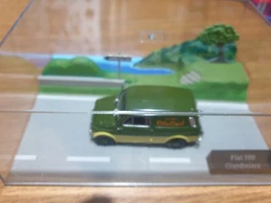 MODELLINO AUTO FIAT 500 Giardiniera "Olio Carli" - Foto 1 di 2