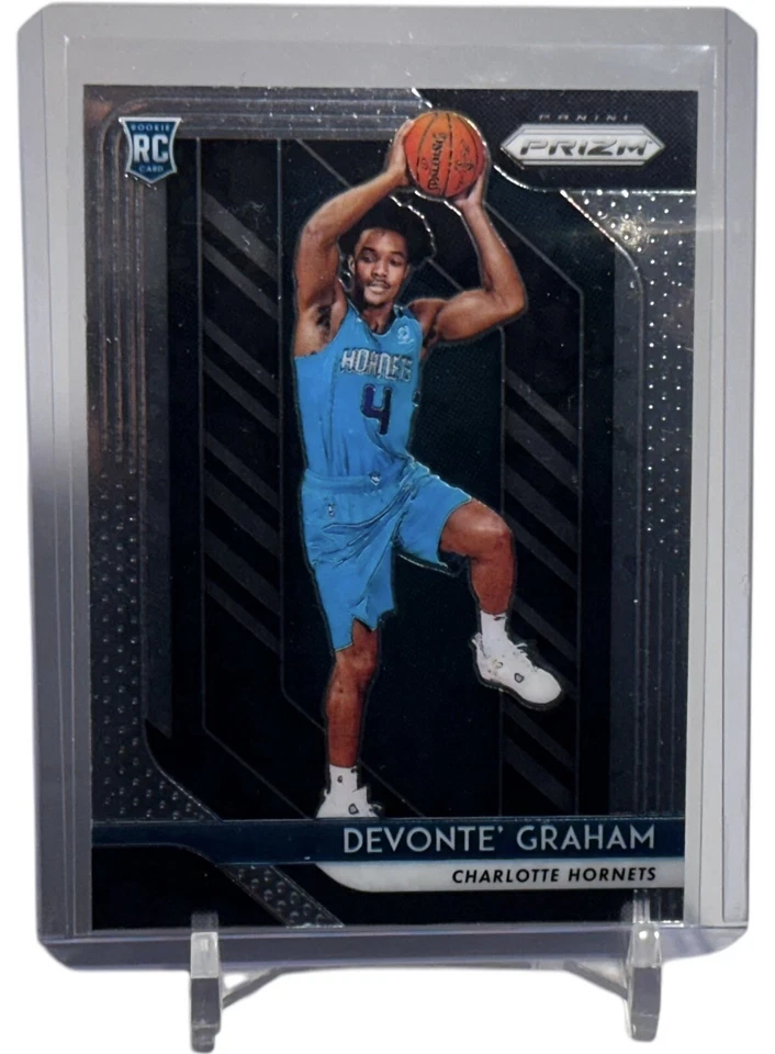 2018-19 Panini Prizm Devonte' Graham Charlotte Hornets Rookie RC Card #288 - Image 1 of 4