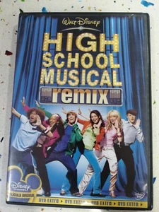 HIGH SCHOOL MUSICAL REMIX DVD DISNEY  2 DISCOS DVD EXTRA AM - Imagen 1 de 3
