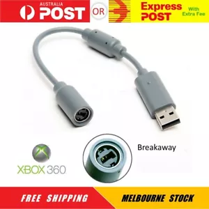 Breakaway to USB Cable for XBox 360 Controller XBox one Racing Wheels Joysticks - Picture 1 of 2