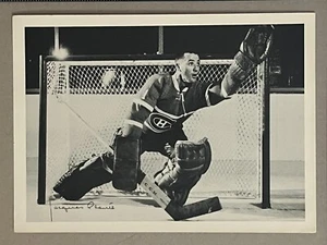 JACQUES PLANTE 1960-61 YORK PHOTOS 60-61 MONTREAL CANADIENS 73959 - Picture 1 of 2