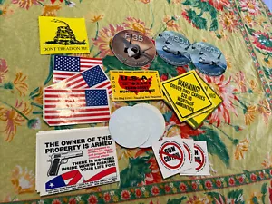 Vintage Lot Of car Stickers USA - Picture 1 of 11