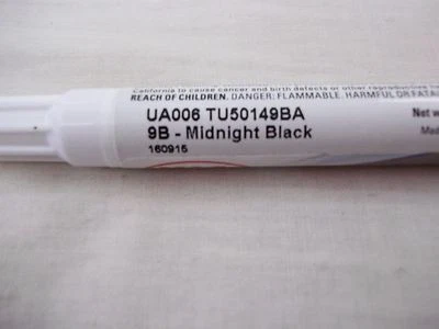 2007 2008 2009 2010 2011 2012 KIA SEDONA MIDNIGHT BLACK TOUCH UP PAINT 9B - Image 1 of 2