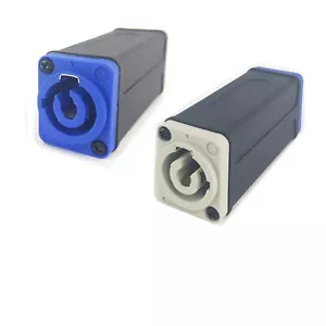NEW Powercon Coupler Link Adapter Connector Cable Extender Power In / Out - Picture 1 of 4