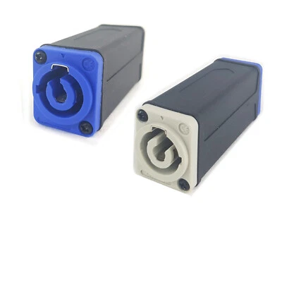 NEW Powercon Coupler Link Adapter Connector Cable Extender Power In / Out - Image 1 of 4