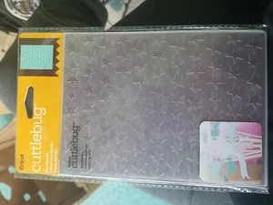 Cricut cuddlebug Embossing Folder Star Blanket - Picture 1 of 3
