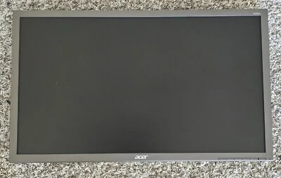 Acer B246HL YMDPR 24” Full HD Displayport DVI VGA LED Monitor - Image 1 of 3