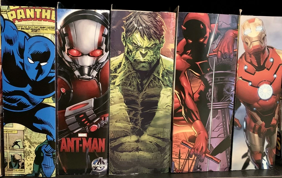 Marvel Diamond Select Avengers Pantera Negra Ironman Ant-man Hulk Daredevil Foto 1 de 4