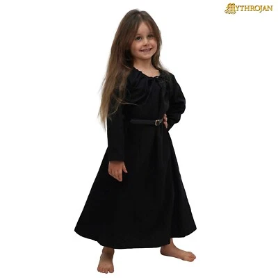 Disfraz de fantasía renacentista medieval para niños niñas para disfraces vestido de rol Foto 1 de 3