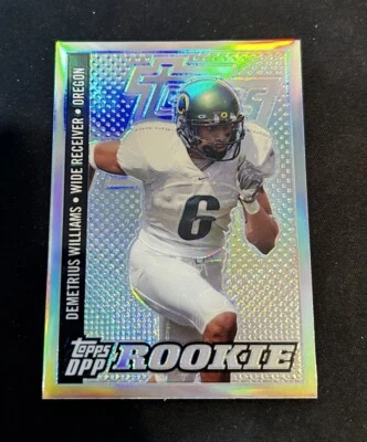 2006 Topps Draft Picks and Prospects Chrome Refractor #121 Demetrius Williams - Image 1 of 2