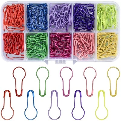 300 Stück Metall Birne Nadeln, Maschenmarkierer, DIY Strickzubehör - Bild 1 von 2