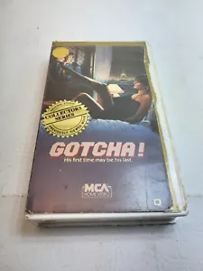 Gotcha! VHS Movie VCR Video Tape Used Anthony Edwards - Imagen 1 de 3