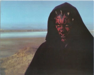 Star Wars Darth Maul 8 x 10 Hochglanz Postkarte #2, NEU UNBENUTZT - Bild 1 von 1