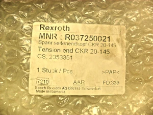 REXROTH R037250021  TENSION END CKR 20-145 NEW - Picture 1 of 7