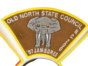 BSA 1997 National Jamboree Old North State Council (NC) - NC ZOO Schulteraufnäher - Bild 1 von 2