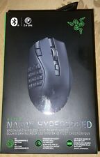 NEW! Razer - Naga V2 HyperSpeed Ergonomic Wireless MMO Gaming Mouse SEALED! NEW!