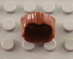 LEGO Reddish Brown Minifigure Flat Top Hair Piece - Picture 1 of 1