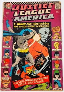 JUSTICE LEAGUE AMERICA #47 (1966) / SEHR GUTER ZUSTAND / BATMAN / SUPERMAN / ANTI-MATTER MAN - Bild 1 von 2