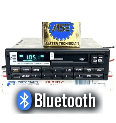 REBUILT+ BLUETOOTH Factory Radio 94-97 Ford Mustang PREMIUM AUDIO GT SN95 Foto 1 de 4