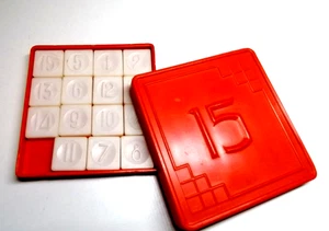 Original vintage logic game Fifteen from the 80s of the USSR, for collection. - Picture 1 of 10