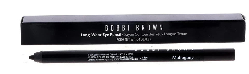 Bobbi Brown, lápiz delineador de ojos de larga duración, caoba, 0,04 oz/1,3 g - nuevo en caja Foto 1 de 1
