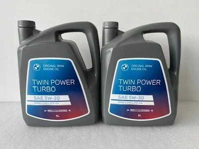 2x Genuine BMW MINI 5L Engine Oil SAE 5W-30 Long Life-04 Quantity 2 83215B65F02 - Image 1 of 3