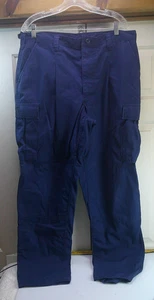 Pantaloni uniforme operativa blu US Coast Guard come BDU grandi/lunghi - Foto 1 di 4