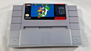 Super Mario World (Super Nintendo SNES, 1991) - Picture 1 of 2