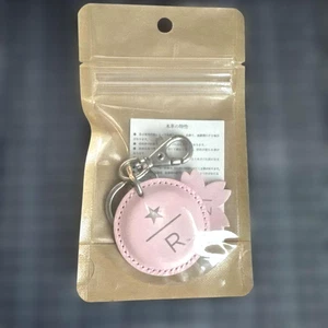 Portachiavi Starbucks Reserve in pelle rosa Sakura spedizione gratuita - Foto 1 di 3