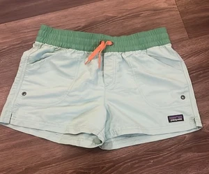 Patagonia Youth Girl Shorts XL Athletic Pull On Elastic Activewear Bottoms - Picture 1 of 6