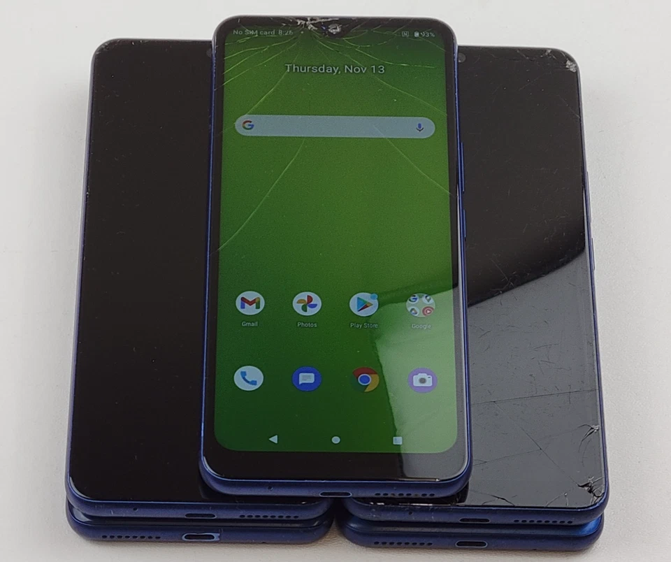 (Lote de 5) Cricket Dream 5G (EC211001) 64 GB (GSM Desbloqueado) (Cricket) - ROTO Foto 1 de 4