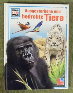 Was ist Was Band  56 , Ausgestorbene und bedrohte Tiere , Tessloff , HC , 2012 - Imagen 1 de 12