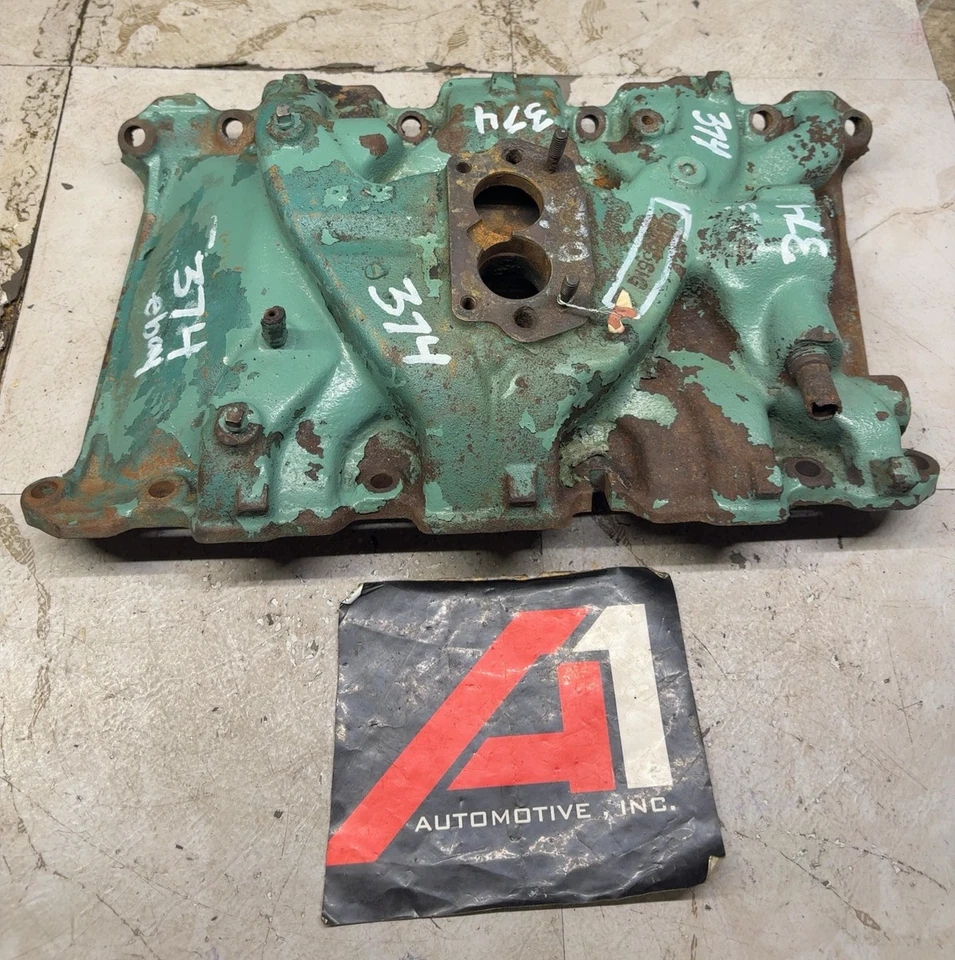 1965 BUICK SPECIAL BUICK LESABRE 300 V-8 2 Barrel Upper Intake Manifold Assembly Foto 1 de 4