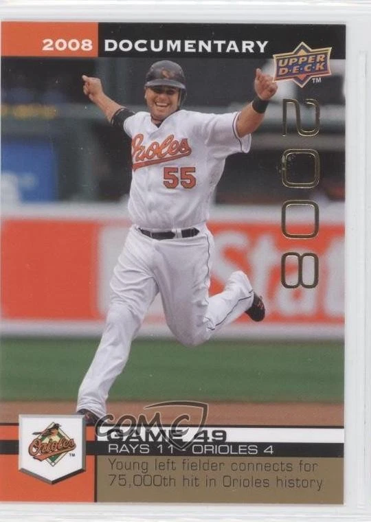 2008 Upper Deck Documentary Gold Ramon Hernandez #1239 - Image 1 of 2