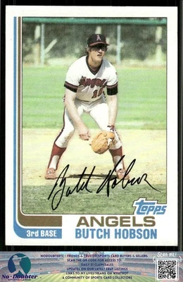 1982 Topps #357 Butch Hobson California Angels 82BT - Image 1 of 2