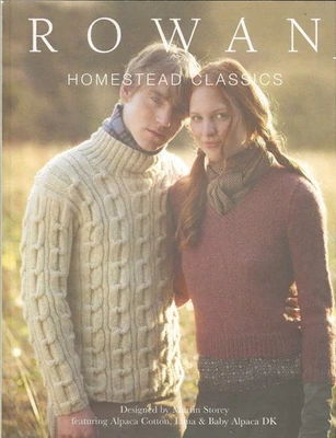 Rowan Homestead Classics 19 Knitting Patterns for Women & Men Martin Storey 2010 - Image 1 of 4