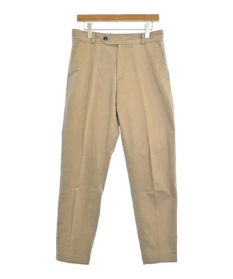 Dries Van Noten Men's Beige Wool Trousers 48 (L) Used - Image 1 of 4