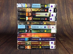Warriors by Erin Hunter TPB LOT x 11 Power of Three / Omen of the Stars - Picture 1 of 14