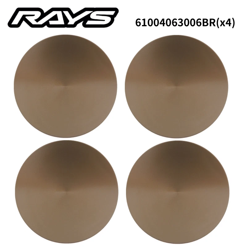 RAYS Volk Racing for CE28N 18 inches Flat Center Cap Bronze 4pcs No.61 VR O-Ring - Image 1 of 1