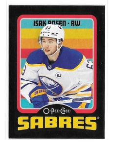 Isak Rosen - Retro Black Border 037/100 - Buffalo Sabers - O-Pee-Chee 2024 #379 - Bild 1 von 2