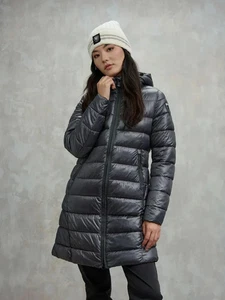 BLAUER DAMEN DAUNENJACKE LANG Art. 25WBLDK02069 Mod. ADELAIDE - Bild 1 von 18