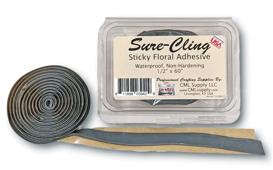 Sure-Cling Floral Adhesive Putty, Waterproof, Non-Hardening 5-ft roll, Made i... - Image 1 of 1